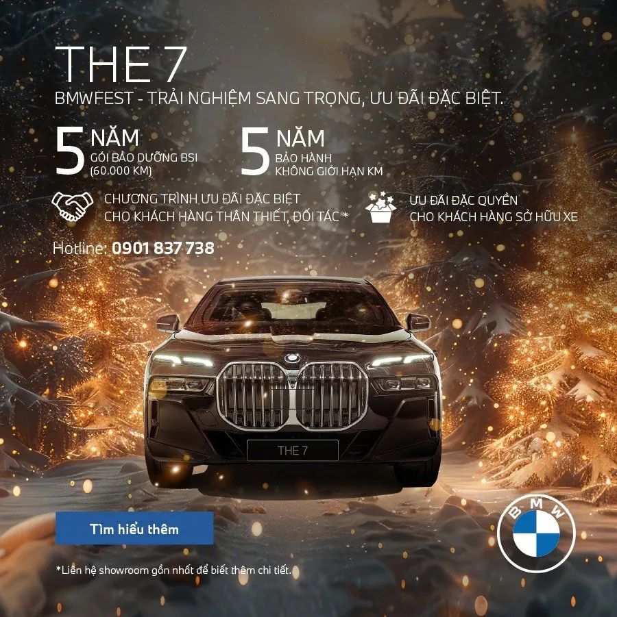 BẢNG GIÁ XE BMW mới nhất THÁNG 01/2025 tại BMW Bà Rịa Vũng Tàu