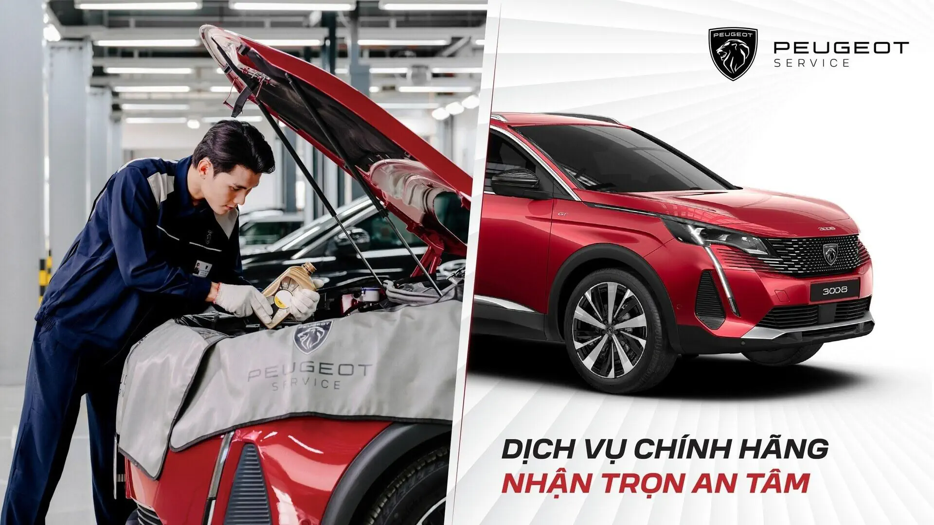 PEUGEOT TUNG LOẠT ƯU ĐÃI HÈ DỊCH VỤ CHÍNH HÃNG – NHẬN TRỌN AN TÂM
