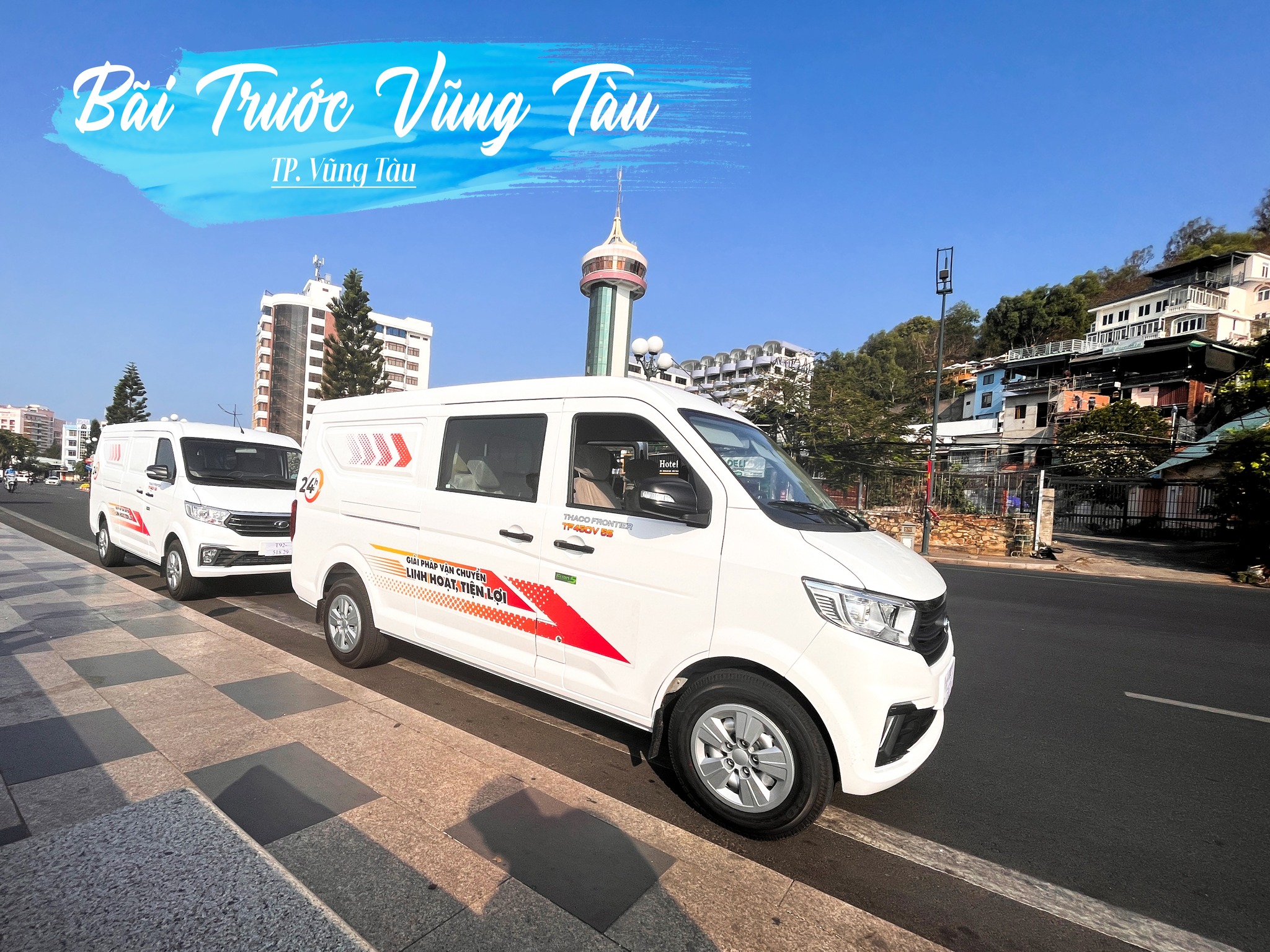 SỰ KIỆN TRƯNG BÀY VÀ GIỚI THIỆU LINE-UP DÒNG XE TẢI VAN THACO FRONTIER TF  TẠI BÀ RỊA VŨNG TÀU