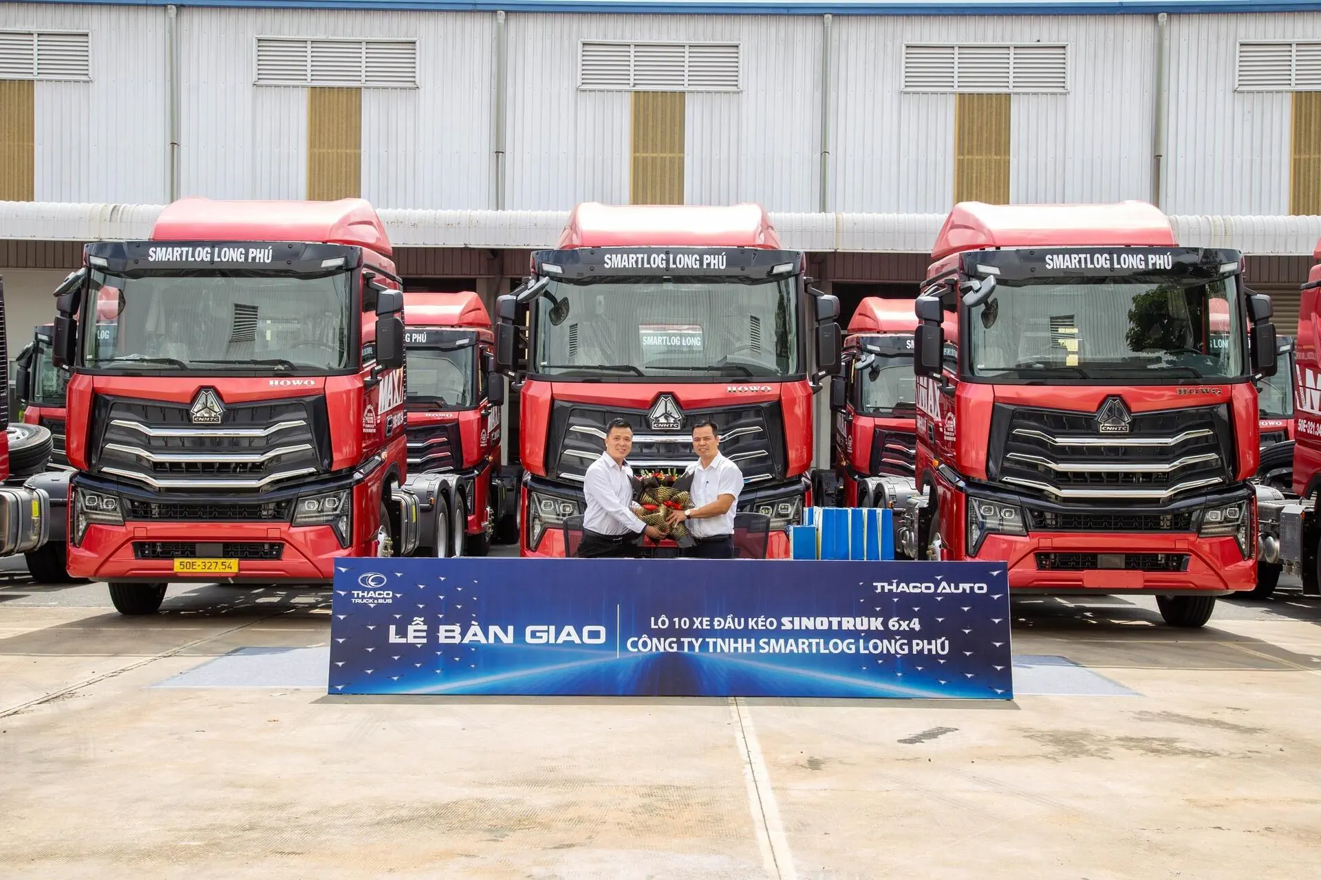 LỄ BÀN GIAO LÔ 10 XE SINOTRUK VÀ LỜI CẢM ƠN CHÂN THÀNH TỪ TRUNG TÂM Ô TÔ TẢI - BUS VŨNG TÀU