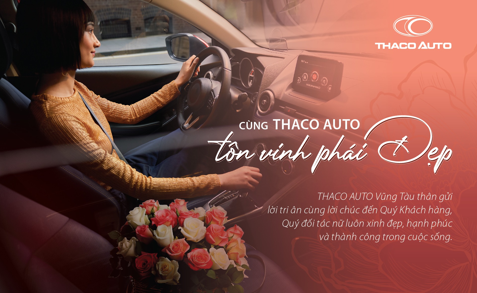 Cùng THACO AUTO Vũng Tàu Tôn vinh Phái đẹp