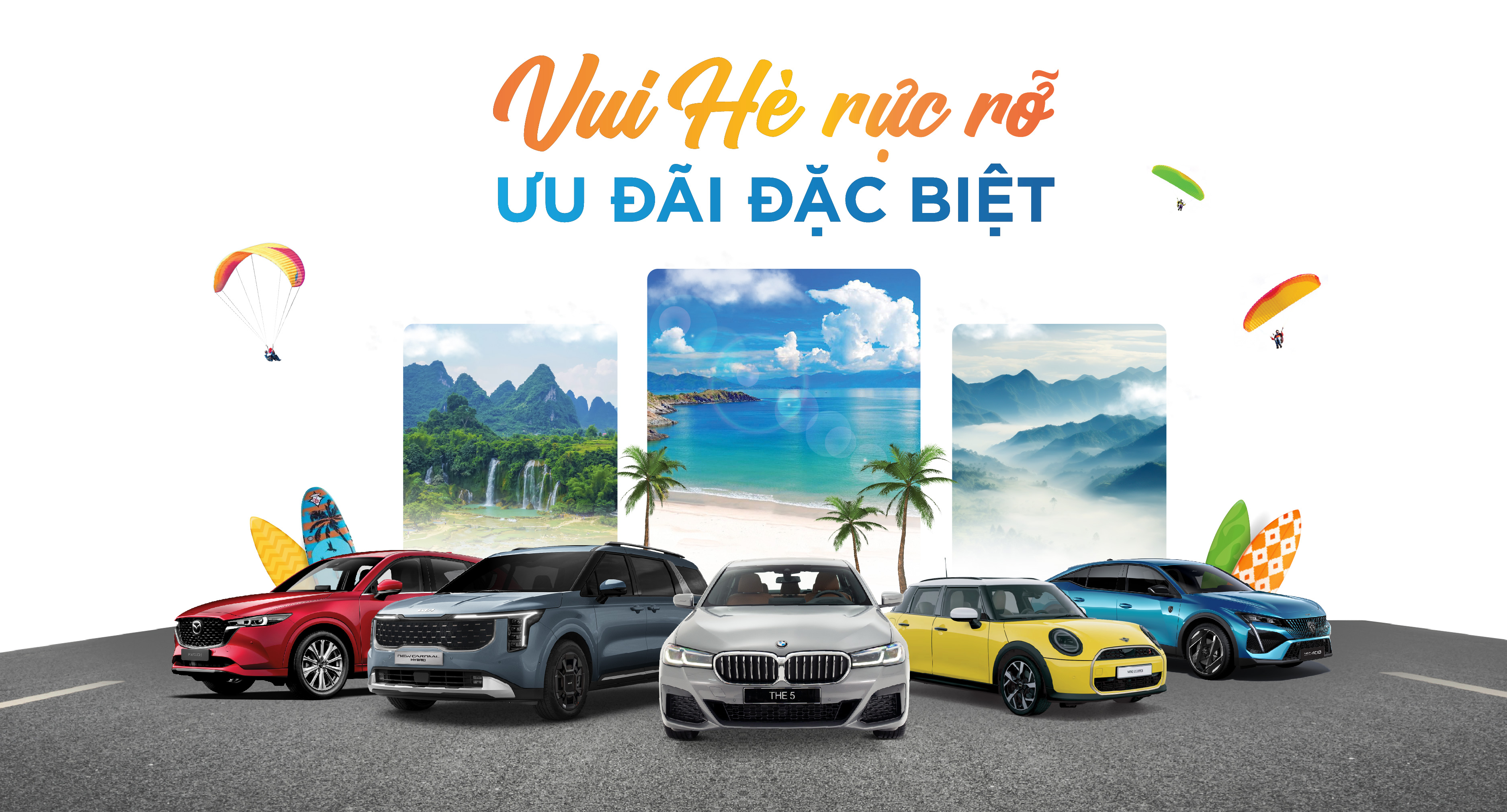 RỰC RỠ HÀNH TRÌNH HÈ CÙNG LOẠT ƯU ĐÃI ĐẶC BIỆT TỪ THACO AUTO